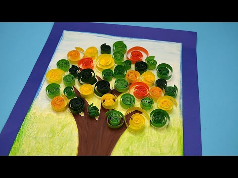 Video önizleme karesi: Quilling ile Ağaç Yapımı