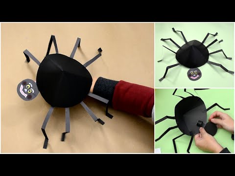 Video önizleme karesi: Örümcek El Kuklası, Kolay Halloween Etkinliği