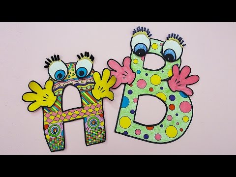 Video önizleme karesi: Sevimli Harfler (Eğlenceli Boyama)