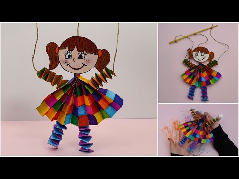 Video önizleme karesi: Desenli Kağıt Kukla