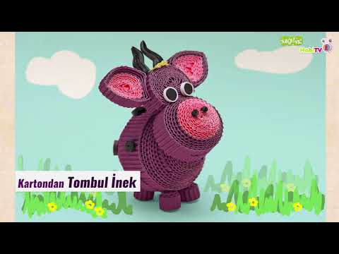 Video önizleme karesi: Tobul İnek, Quilling, Kağıt Dolama