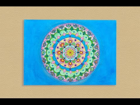 Video önizleme karesi: Mandala Çizim ve Boyama III