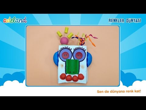 Video önizleme karesi: Robot Maske (Renkler Dünyası)