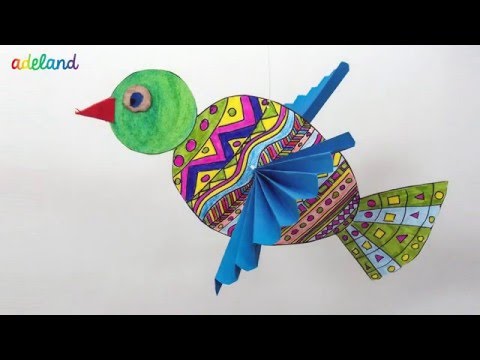 Video önizleme karesi: Desenli Kuş (Renkler Dünyası)