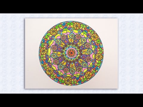 Video önizleme karesi: Mandala Çizim ve Boyama