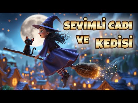 Video önizleme karesi: Sevimli Cadı ve Kedisi | Eğlenceli Türkçe Çocuk Şarkısı
